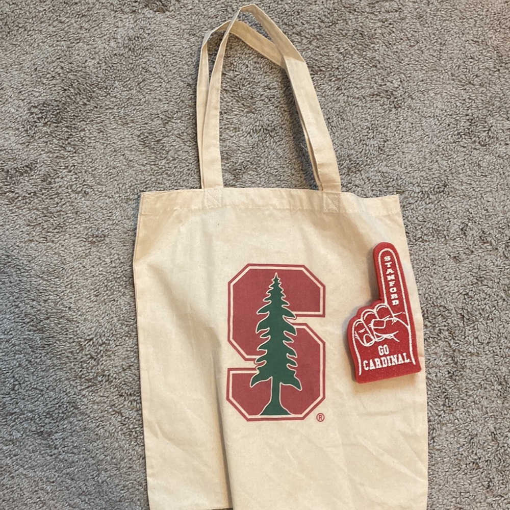 Stanford Tote Bag & Foam Finger